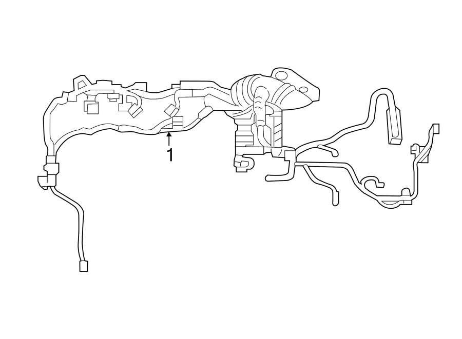 Diagram WIRING HARNESS. for your Toyota Avalon  