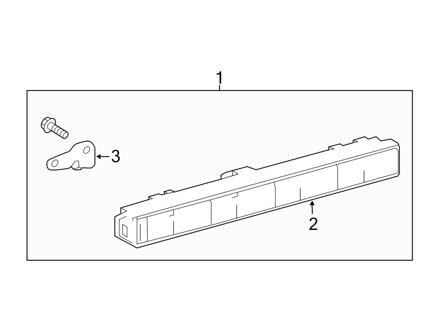 Diagram REAR LAMPS. HIGH MOUNTED STOP LAMP. for your 2003 Toyota Celica   