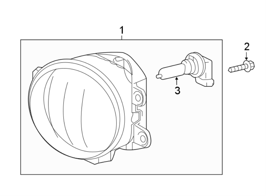 Diagram FRONT LAMPS. FOG LAMPS. for your Toyota