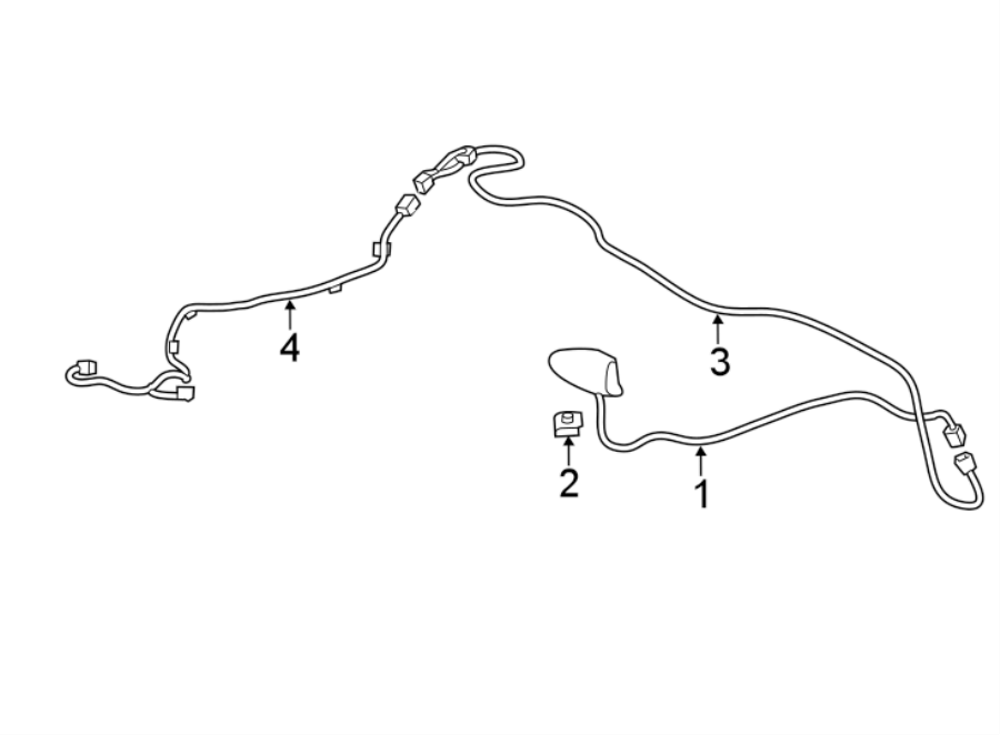 Diagram ANTENNA. for your Toyota Avalon  