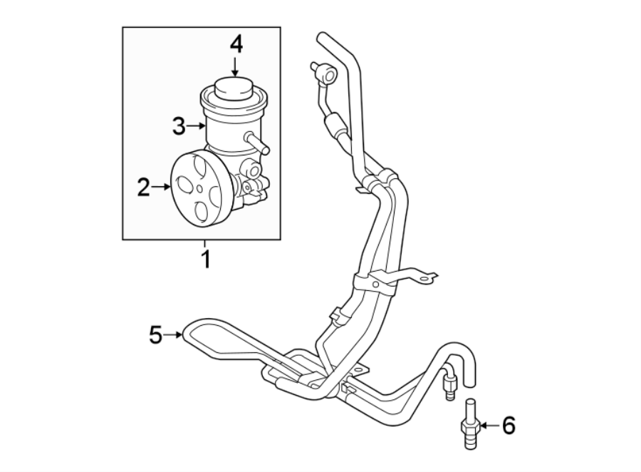 Diagram STEERING GEAR & LINKAGE. PUMP & HOSES. for your 1995 Toyota T100   