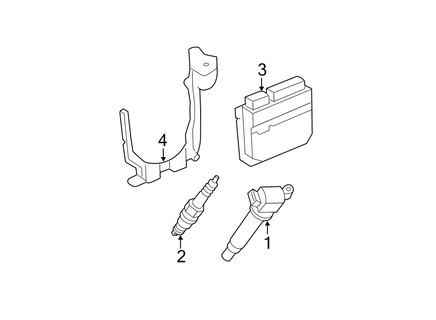 Diagram IGNITION SYSTEM. for your 2022 Toyota Corolla  LE SEDAN 