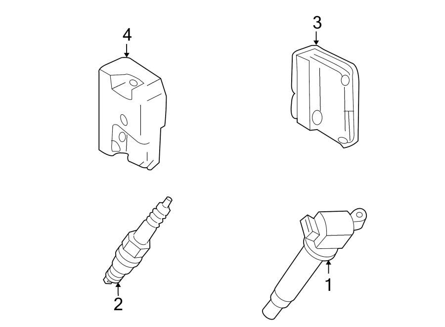 Diagram IGNITION SYSTEM. for your 2020 Toyota Prius   