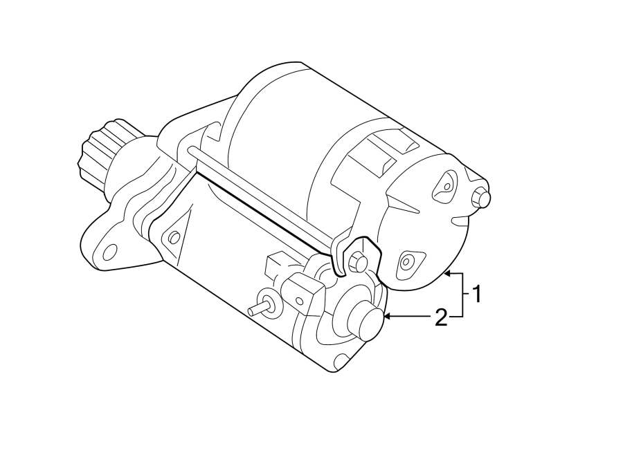 Diagram STARTER. for your 2014 Toyota Camry 2.5L A/T SE SEDAN 