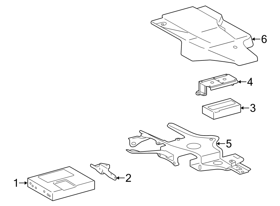 Diagram COMMUNICATION SYSTEM COMPONENTS. for your 2017 Toyota Highlander 2.7L A/T AWD LE Sport Utility 