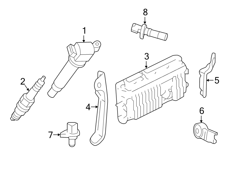 Diagram IGNITION SYSTEM. for your Toyota