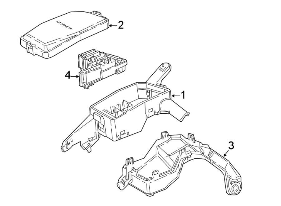 Diagram FUSE & RELAY. for your 2023 Toyota Tundra   