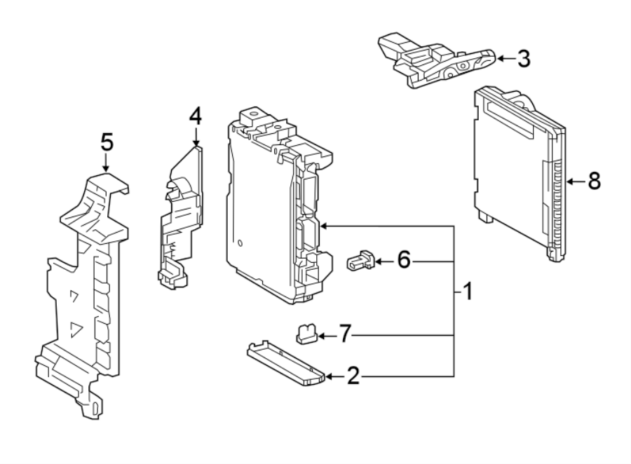 Diagram FUSE & RELAY. for your 2009 Toyota Highlander 3.5L V6 A/T AWD Sport Sport Utility 