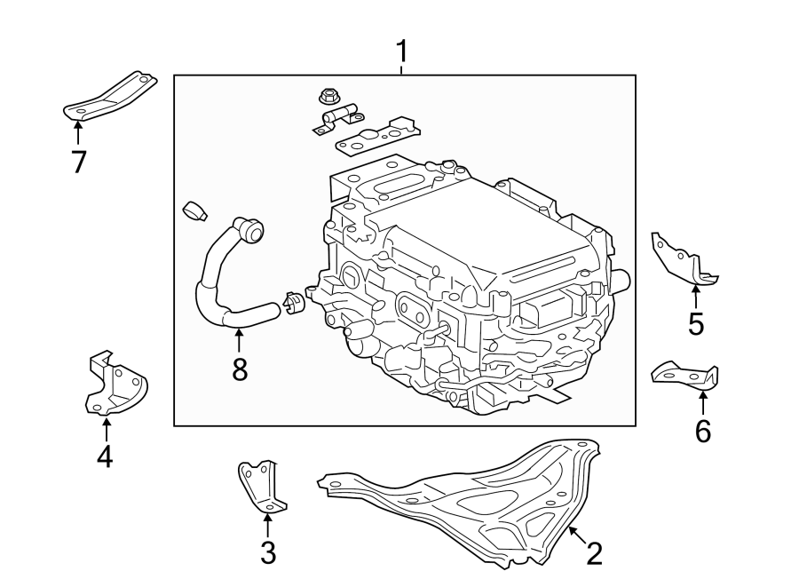 Diagram ELECTRICAL COMPONENTS. for your Toyota