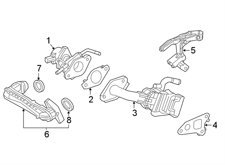 Diagram EMISSION SYSTEM. EMISSION COMPONENTS. for your 2006 Toyota Tacoma 2.7L A/T RWD Base Crew Cab Pickup Fleetside 