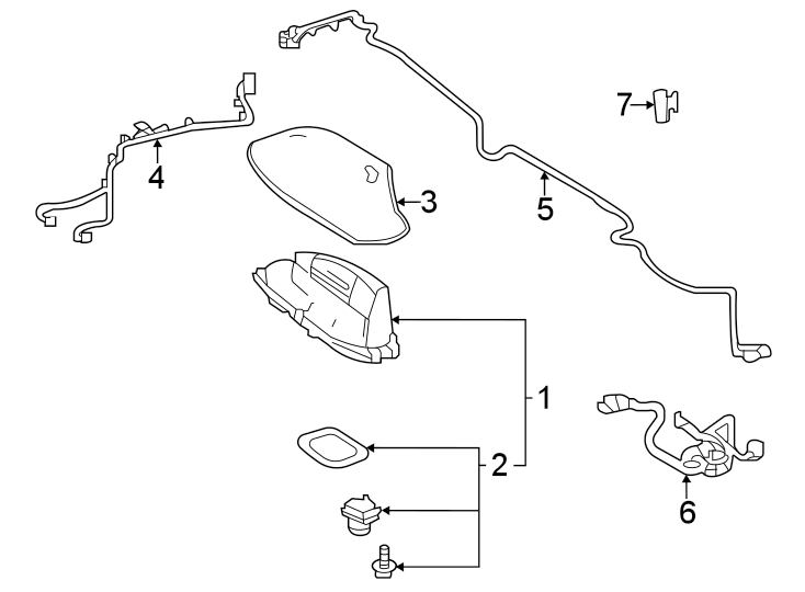 Diagram Antenna. for your 2008 Toyota Camry  SE SEDAN 