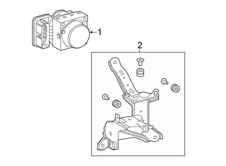 Diagram Electrical. Abs components. for your 2005 Toyota Tacoma   