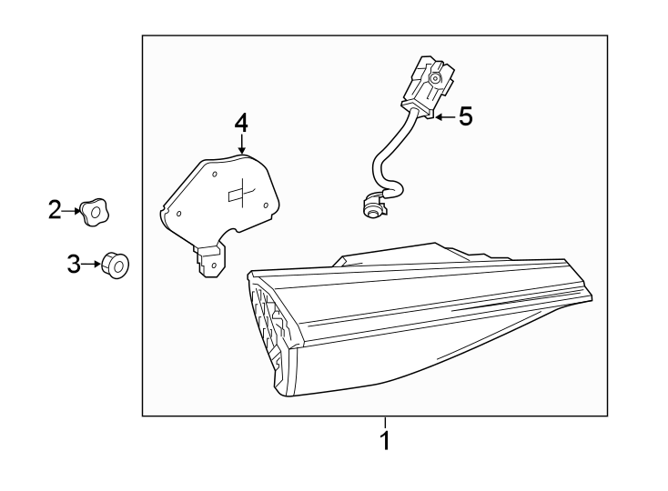 Diagram REAR LAMPS. TAIL LAMPS. for your 2002 Toyota Tundra   