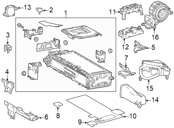 Diagram Battery. for your 2007 Toyota Yaris   