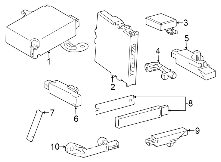 Diagram Keyless entry components. for your 2011 Toyota Camry  SE SEDAN 