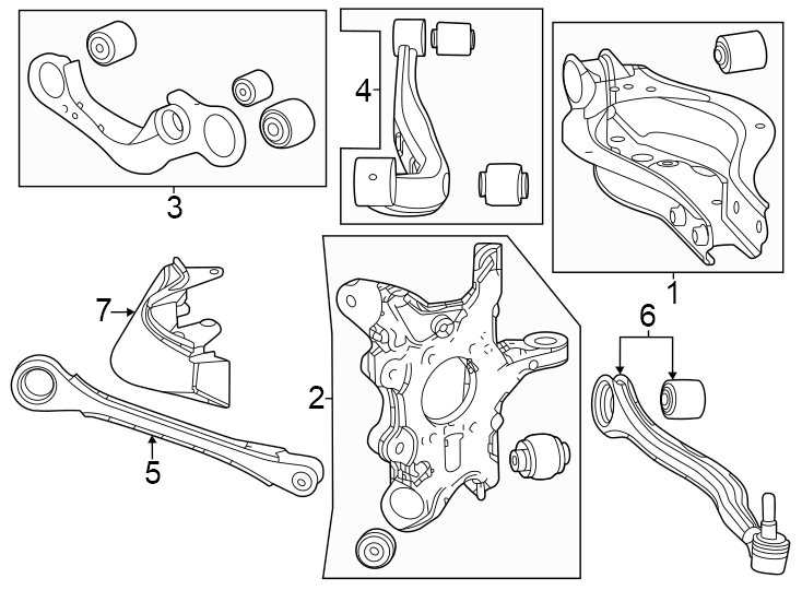 Diagram Rear suspension. Suspension components. for your 2005 Toyota Solara 2.4L A/T SE COUPE 