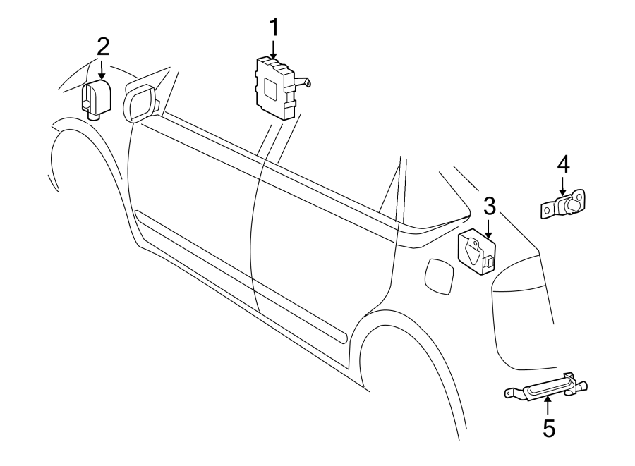 Diagram ELECTRICAL COMPONENTS. for your 2019 Toyota RAV4   