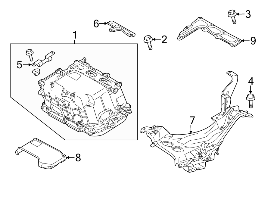 Diagram ELECTRICAL COMPONENTS. for your 2019 Toyota Sequoia   