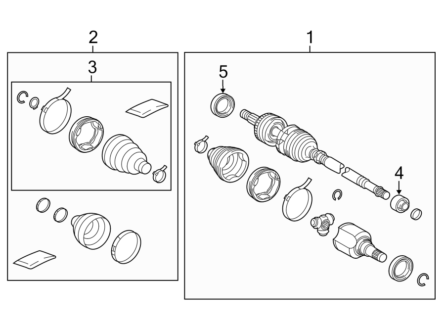 Diagram FRONT SUSPENSION. DRIVE AXLES. for your 1992 Toyota Corolla   