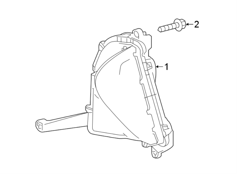 Diagram FRONT LAMPS. FOG LAMPS. for your 2016 Toyota Camry   