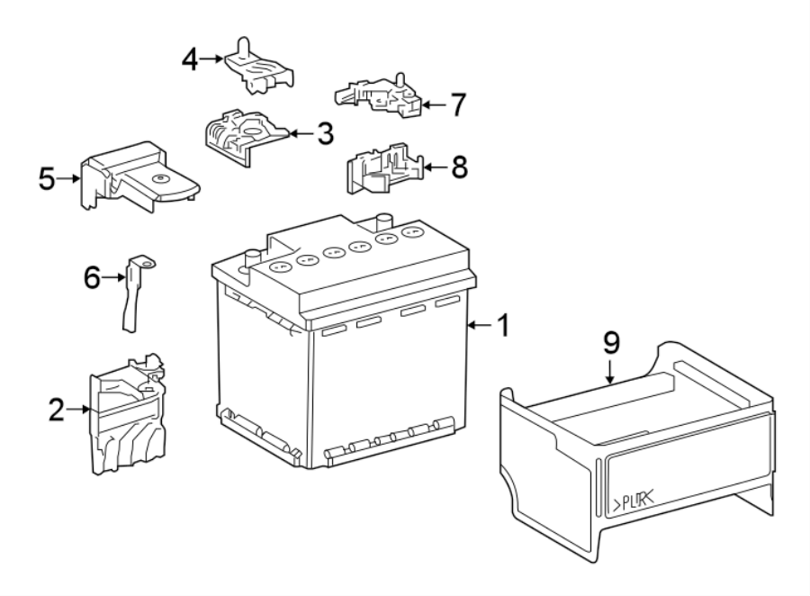 Diagram Conventional. for your 2011 Toyota Highlander  SE Sport Utility 