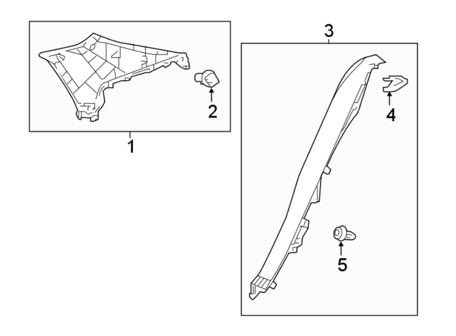 Diagram QUARTER PANEL. INTERIOR TRIM. for your 2007 Toyota Tundra  Limited Crew Cab Pickup Fleetside 