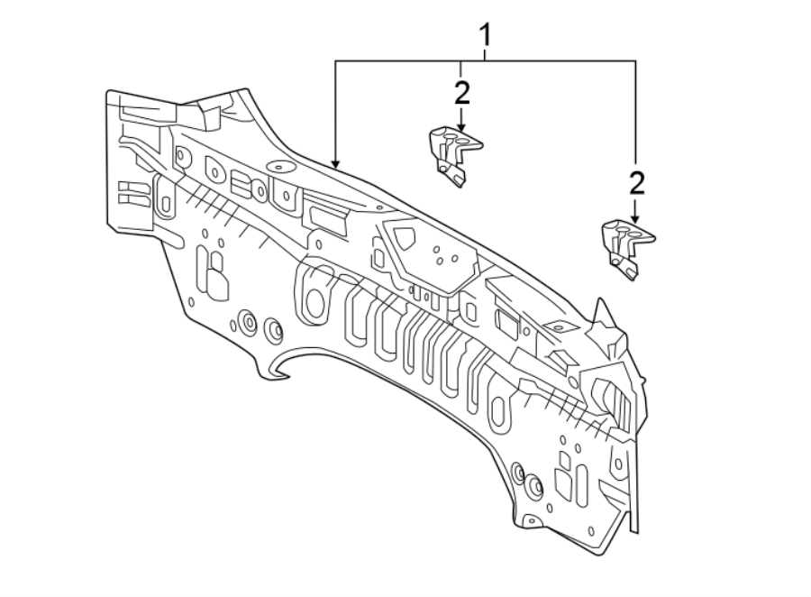 Diagram REAR BODY & FLOOR. for your 2017 Toyota Prius Prime  Premium Hatchback 