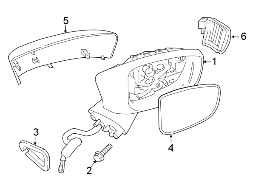 Diagram FRONT DOOR. OUTSIDE MIRRORS. for your 2013 Toyota Avalon  XLE SEDAN 