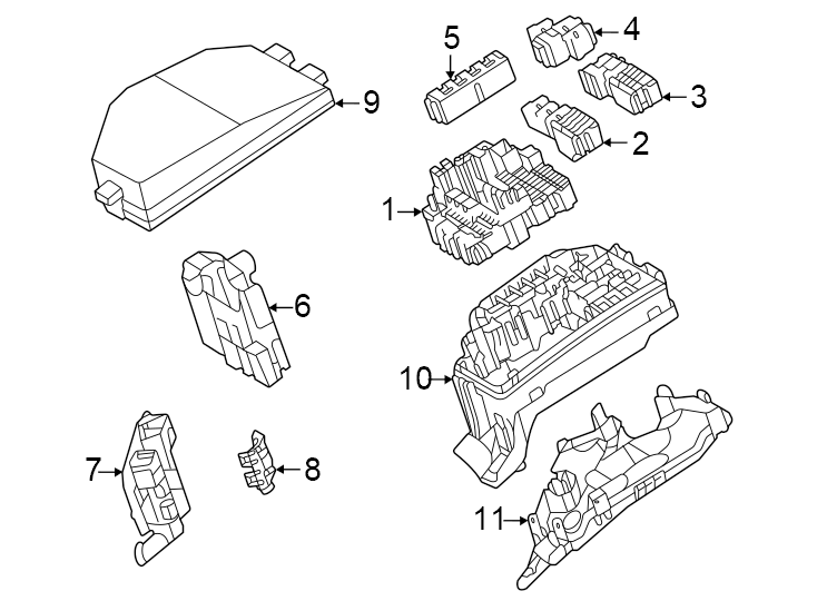 Diagram Fuse & RELAY. for your 2022 Toyota GR Supra   