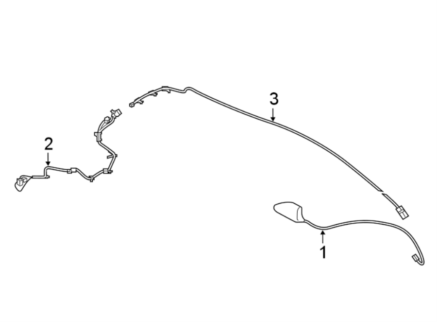 Diagram ANTENNA. for your 2001 Toyota Avalon  XLS Sedan 