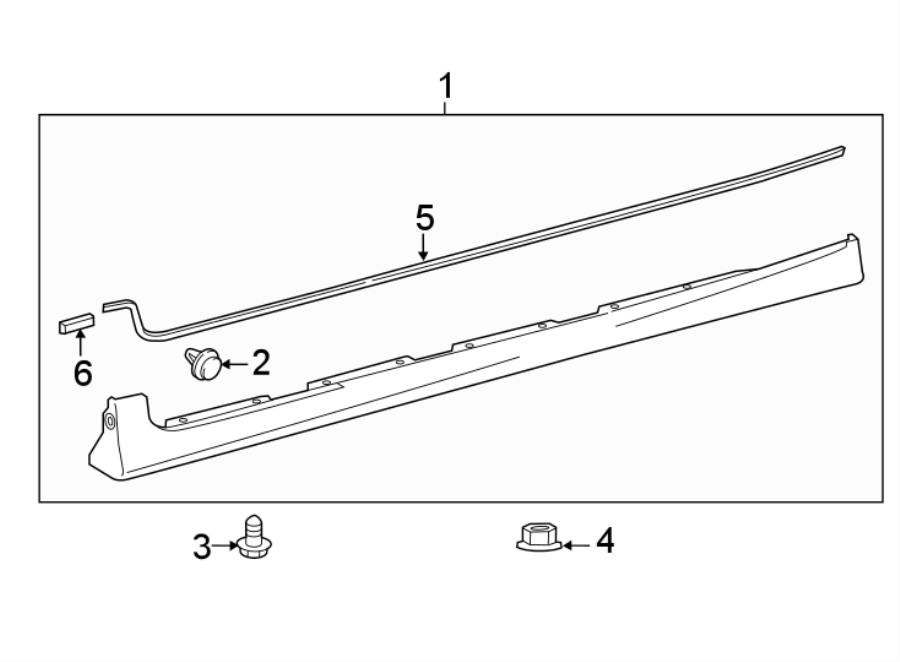 Diagram PILLARS. ROCKER & FLOOR. EXTERIOR TRIM. for your 2008 Toyota Corolla  CE SEDAN 