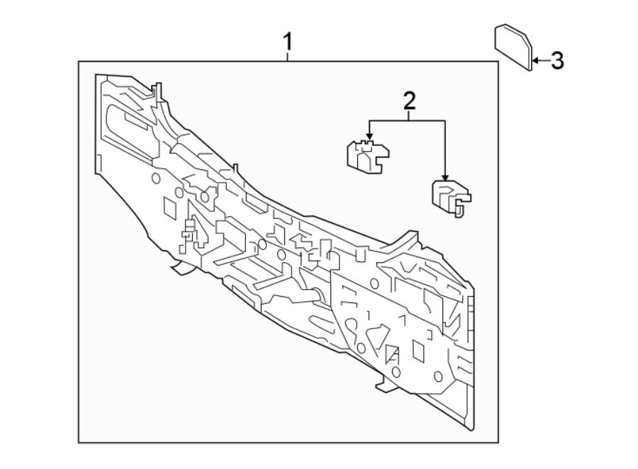 Diagram REAR BODY & FLOOR. for your 1997 Toyota 4Runner   