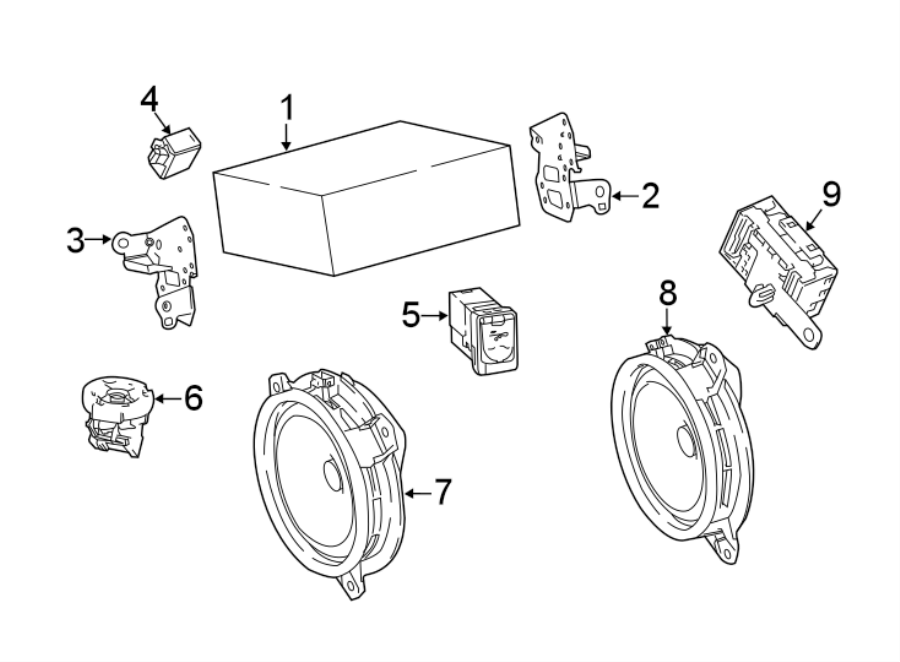 Diagram INSTRUMENT PANEL. SOUND SYSTEM. for your 2012 Toyota Sienna   