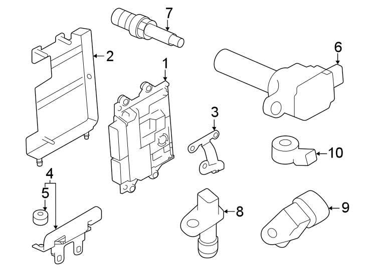 Diagram Ignition system. for your Toyota GR86  
