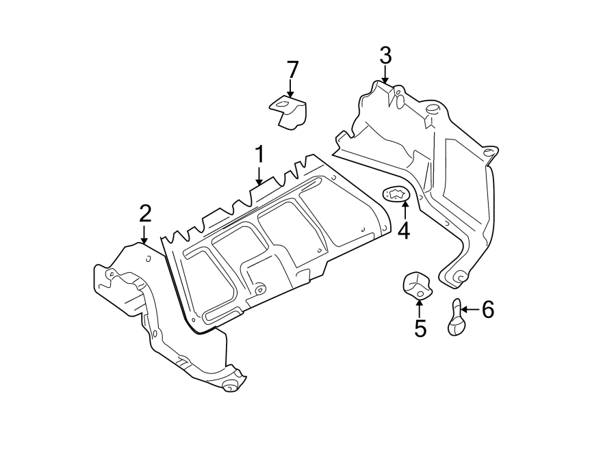 1RADIATOR SUPPORT. SPLASH SHIELDS.https://images.simplepart.com/images/parts/motor/fullsize/9210057.png