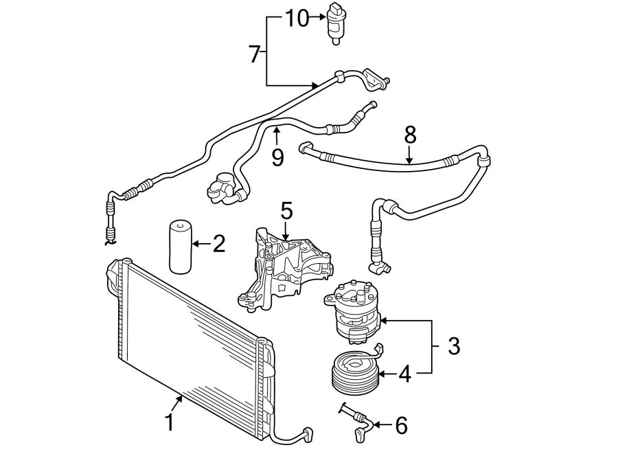 3Air conditioner & heater. Compressor & lines.https://images.simplepart.com/images/parts/motor/fullsize/9210080.png