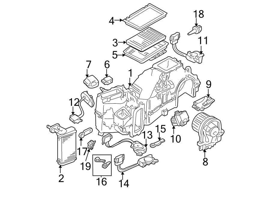 2AIR CONDITIONER & HEATER. EVAPORATOR & HEATER COMPONENTS.https://images.simplepart.com/images/parts/motor/fullsize/9210090.png