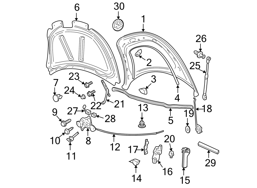 9EXTERIOR TRIM. HOOD & COMPONENTS.https://images.simplepart.com/images/parts/motor/fullsize/9210095.png