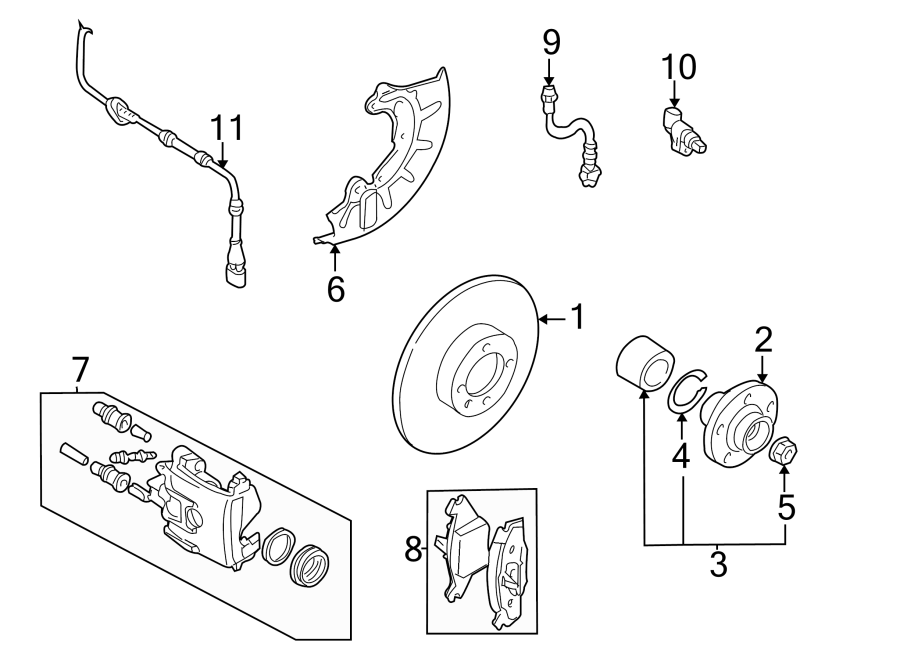 8Front suspension. Brake components.https://images.simplepart.com/images/parts/motor/fullsize/9210235.png