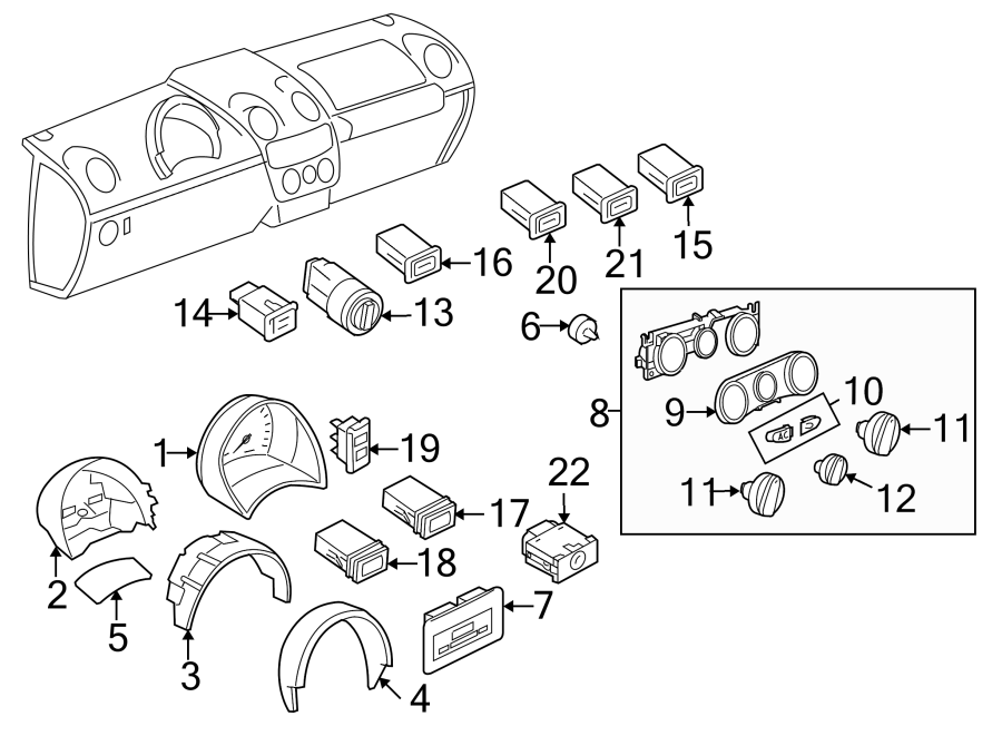 6INSTRUMENT PANEL. CLUSTER & SWITCHES.https://images.simplepart.com/images/parts/motor/fullsize/9210310.png