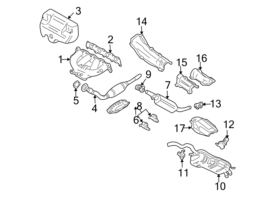 4EXHAUST SYSTEM. EXHAUST COMPONENTS. MANIFOLD.https://images.simplepart.com/images/parts/motor/fullsize/9210550.png