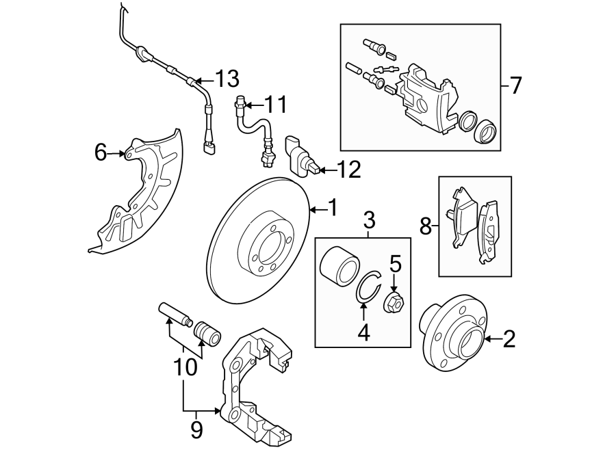 9FRONT SUSPENSION. BRAKE COMPONENTS.https://images.simplepart.com/images/parts/motor/fullsize/9210720.png