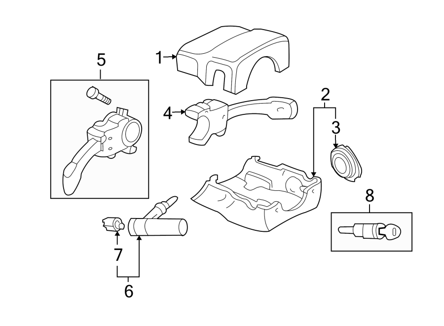 4STEERING COLUMN. SHROUD. SWITCHES & LEVERS.https://images.simplepart.com/images/parts/motor/fullsize/9211270.png