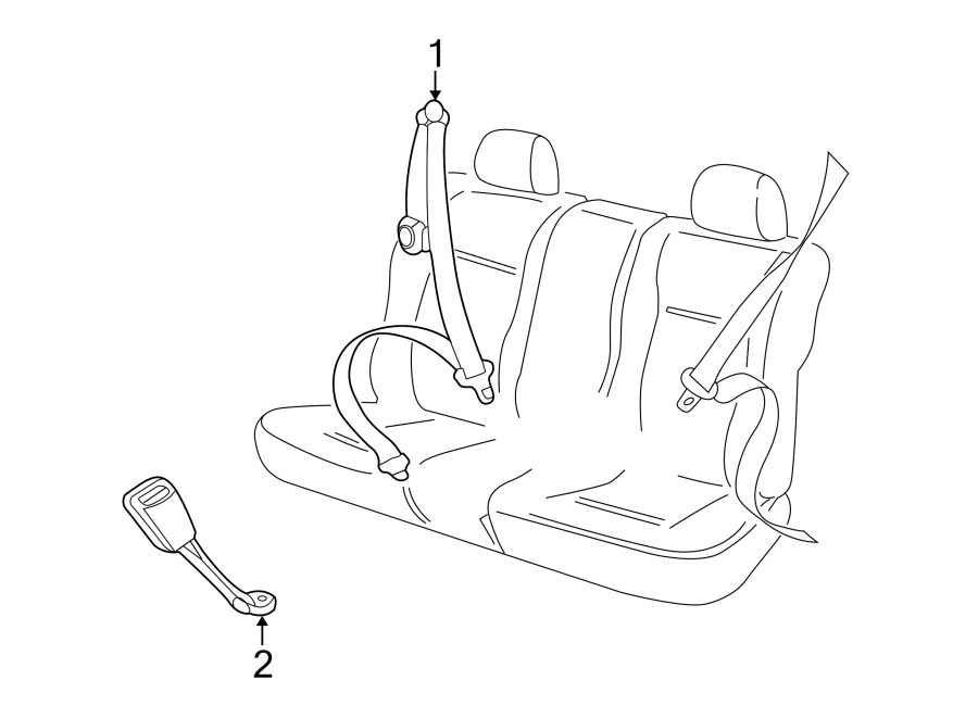 2RESTRAINT SYSTEMS. REAR SEAT BELTS.https://images.simplepart.com/images/parts/motor/fullsize/9211335.png