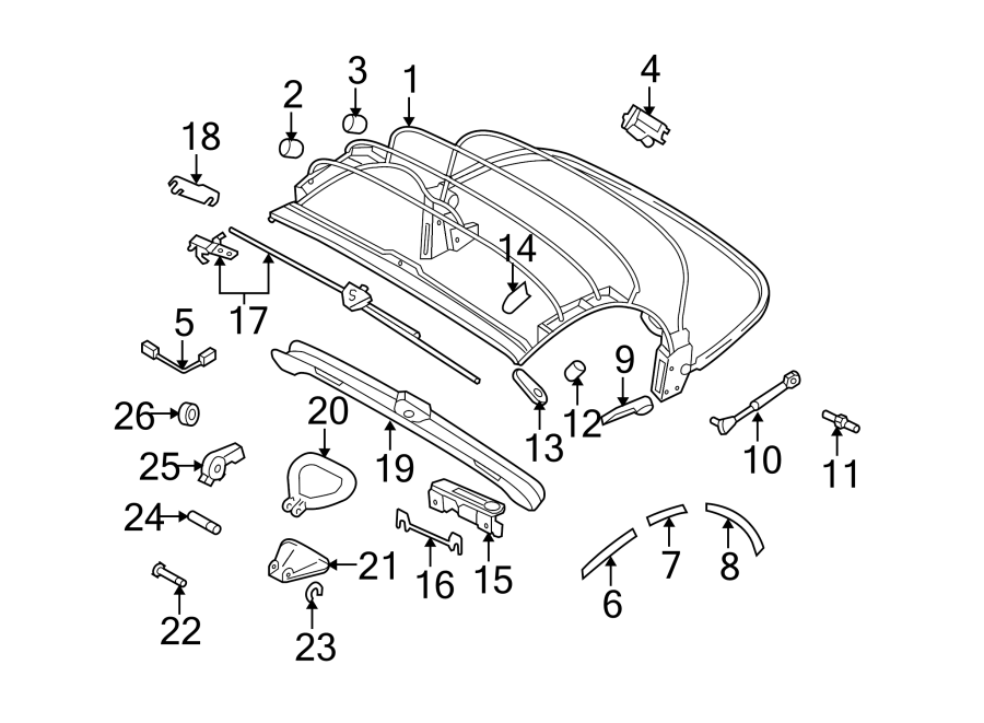 8CONVERTIBLE/SOFT TOP. FRAME & COMPONENTS.https://images.simplepart.com/images/parts/motor/fullsize/9211365.png