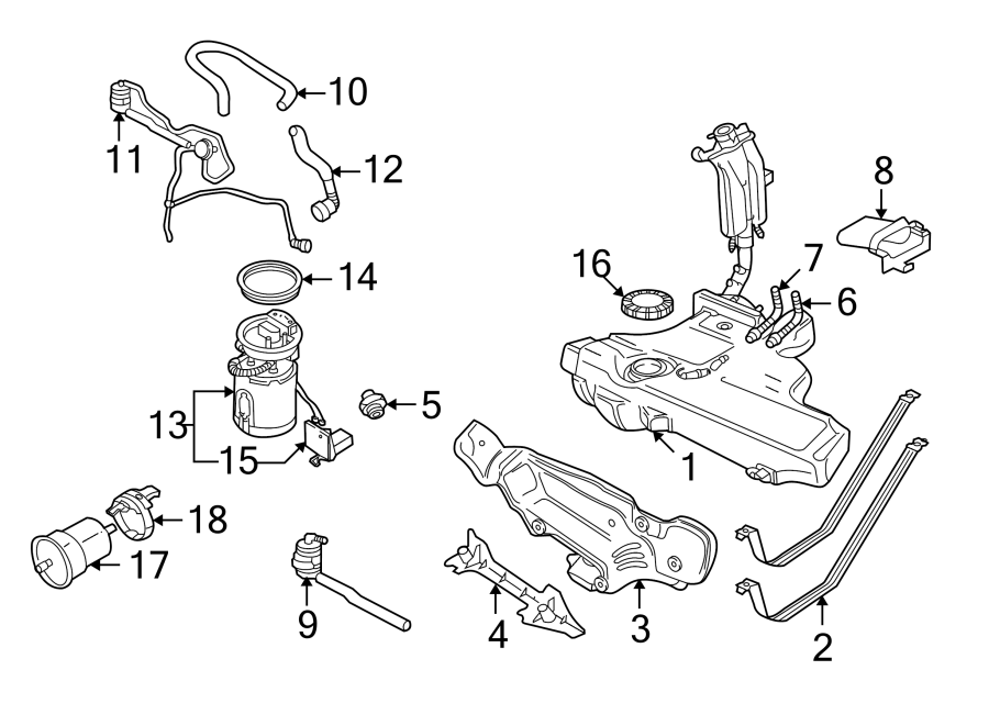 FUEL SYSTEM COMPONENTS.