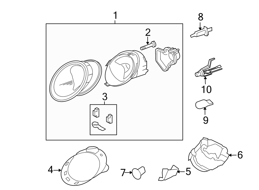 5Front lamps. Headlamp components.https://images.simplepart.com/images/parts/motor/fullsize/9211510.png