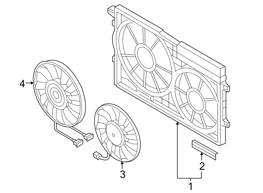 Full size assembly image of Cooling fan. (1/1)