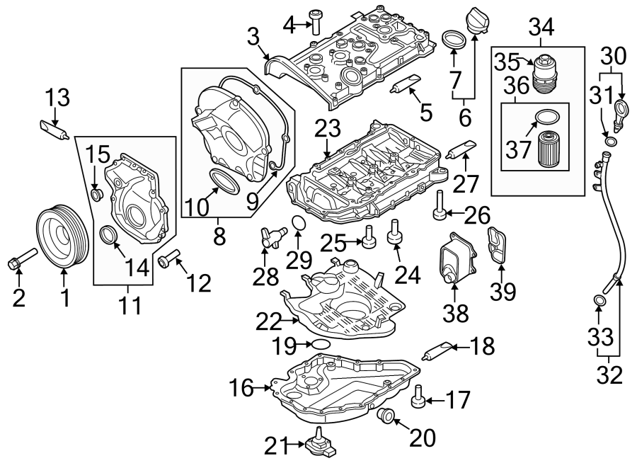 19ENGINE / TRANSAXLE. ENGINE PARTS.https://images.simplepart.com/images/parts/motor/fullsize/9212257.png