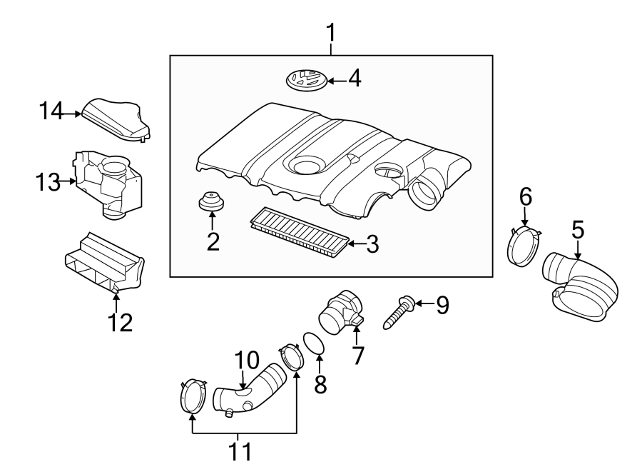 1ENGINE / TRANSAXLE. AIR INTAKE.https://images.simplepart.com/images/parts/motor/fullsize/9212280.png